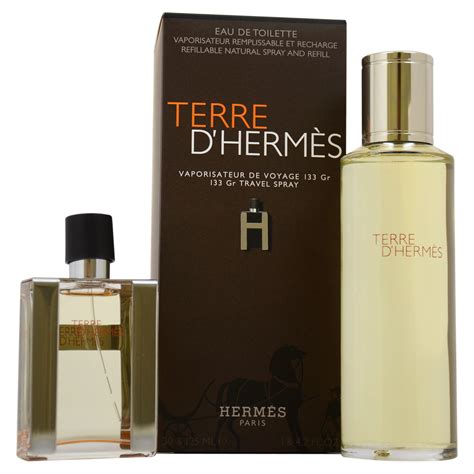 hermes terre d'hermes refill|terre d'hermes perfume price.